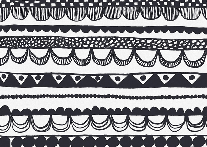 Bohemian, Black - Roman Blind - Image 7